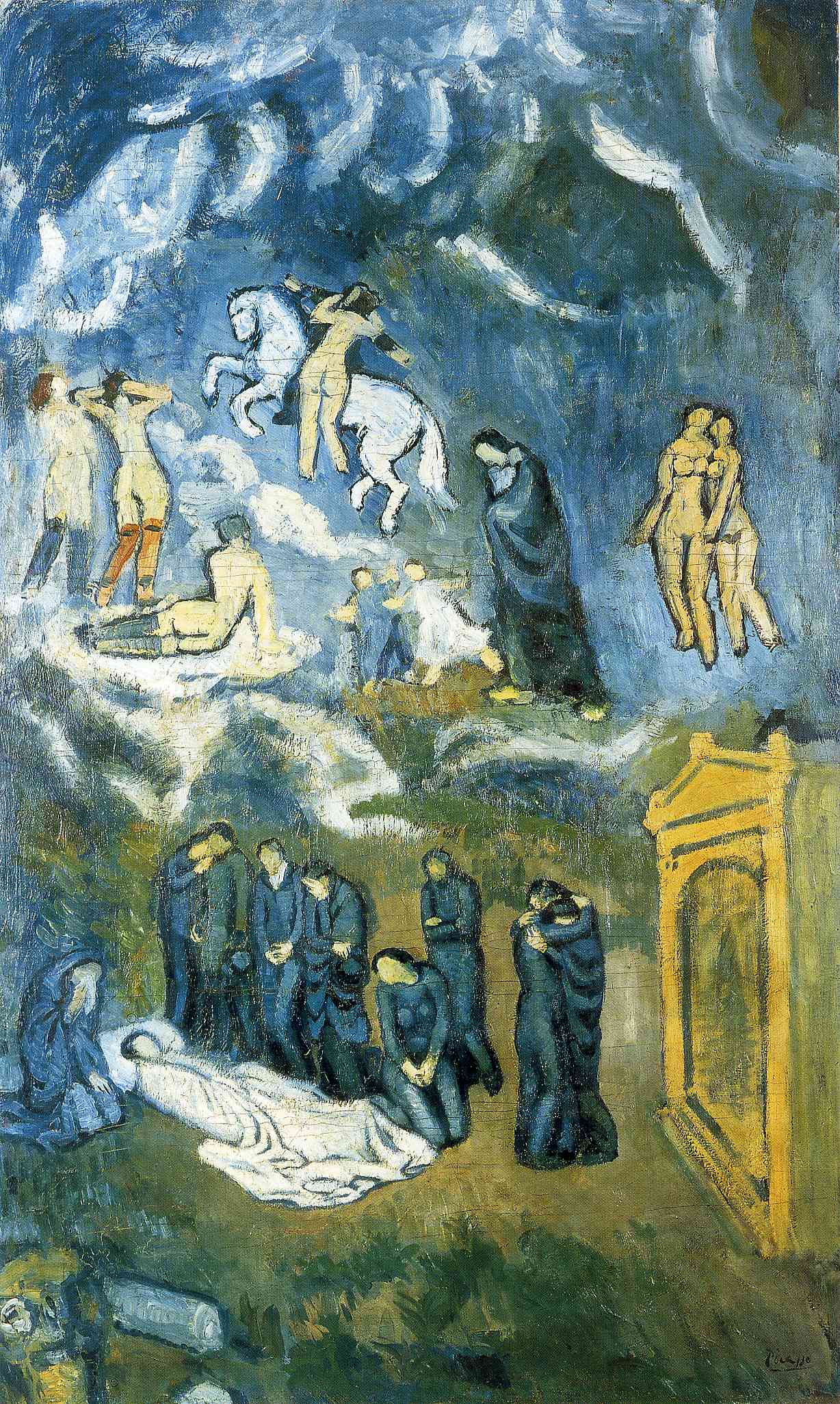 Picasso Evocation. The Burial of Casagemas. 1901